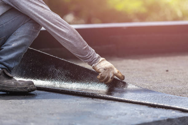 Professional Basement Waterproofing technician working in Primm Springs, TN